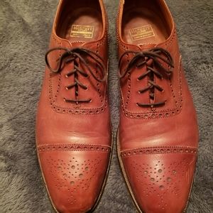 Mens Hackett brogue dress shoes